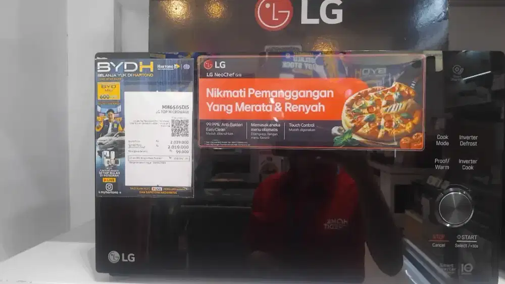 CICILAN TANPA KARTU KREDIT LG TOP MICROWAVE