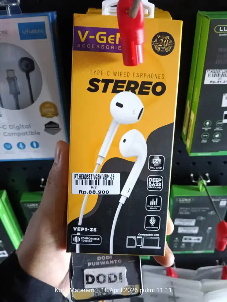 HEADSET VGEN VEP1-35  |ATLANTIS DAHSYAT