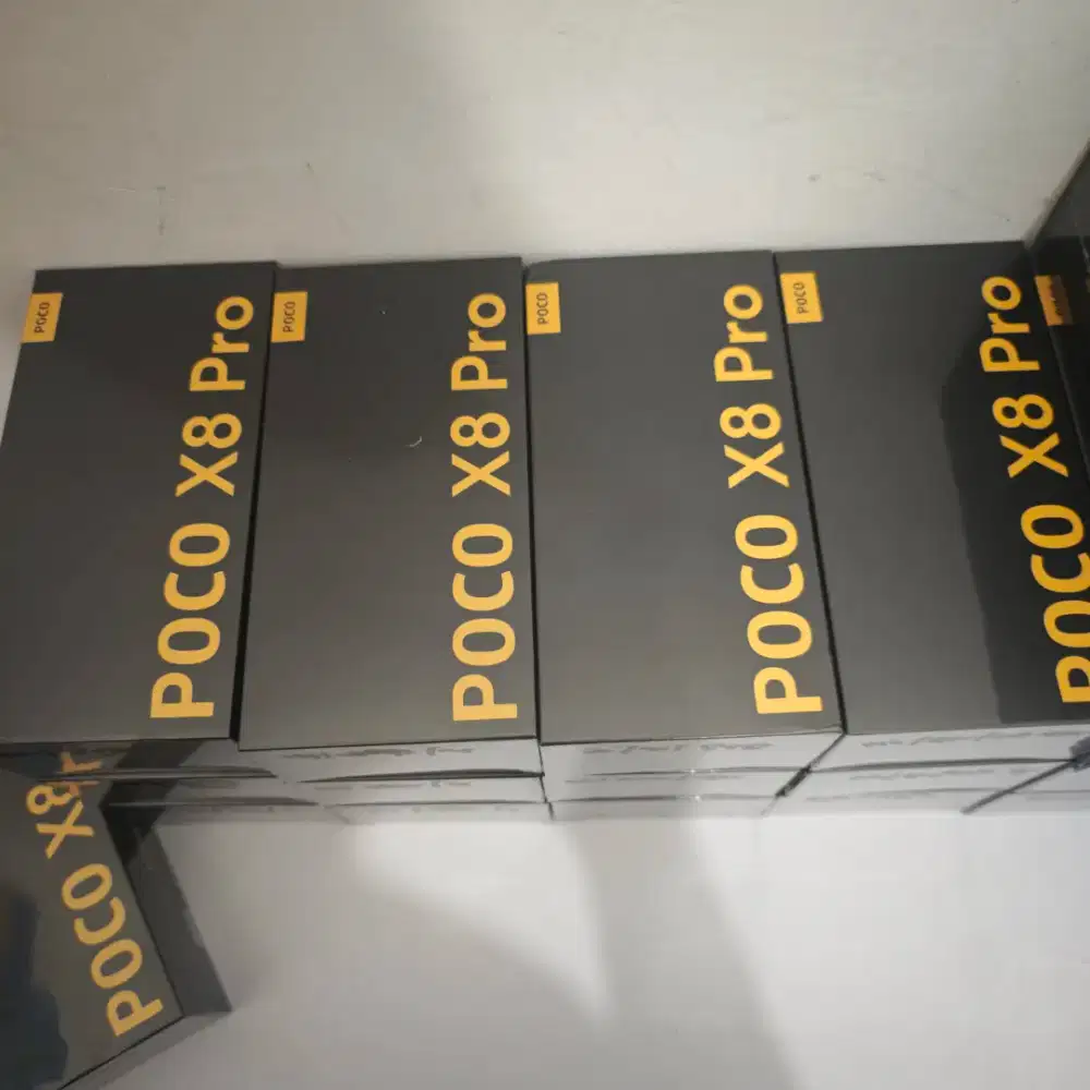 POCO X8 PRO 8/512 12/512 GARANSI RESMI XIAOMI 15 BULAN NO REPACK