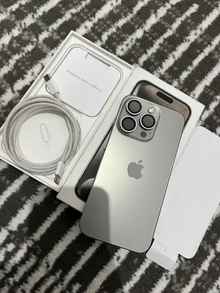 iPhone 15 Pro 128gb iBox Fullset Original