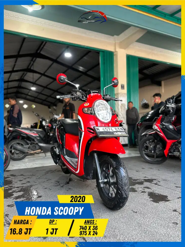 HONDA SCOOPY 2020 MANTAP GASS MASZEHH HIKMAH MOTOR KEPUH