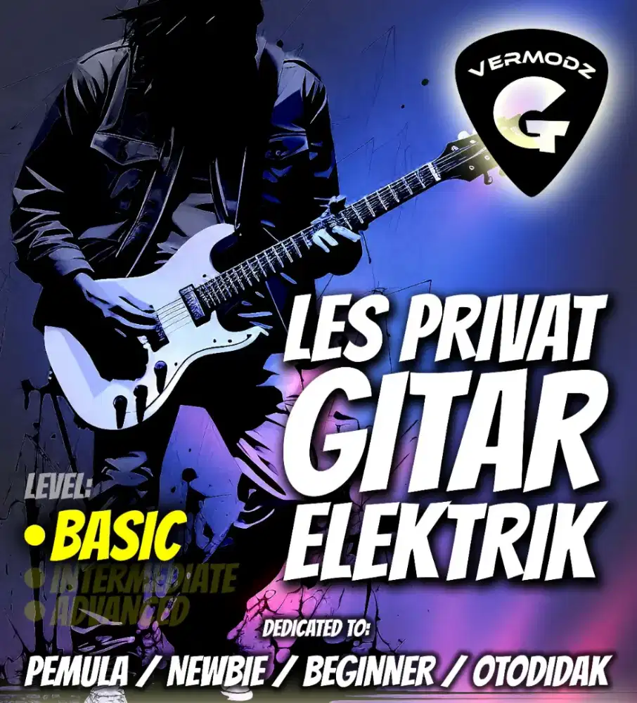 Les Privat Gitar Elektrik Bandung