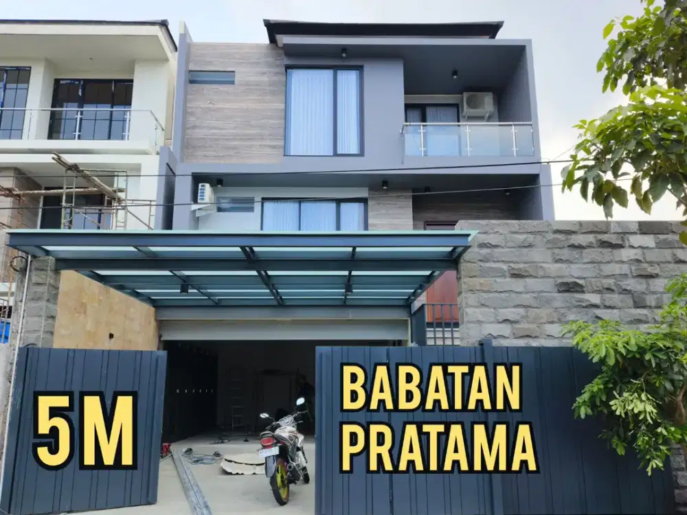 RUMAH MEWAH BARU GRESS BABATAN PRATAMA WIYUNG. SURABAYA BARAT. DEKAT CITRALAND, GRAHA FAMILY, GUNUNGSARI, DLL