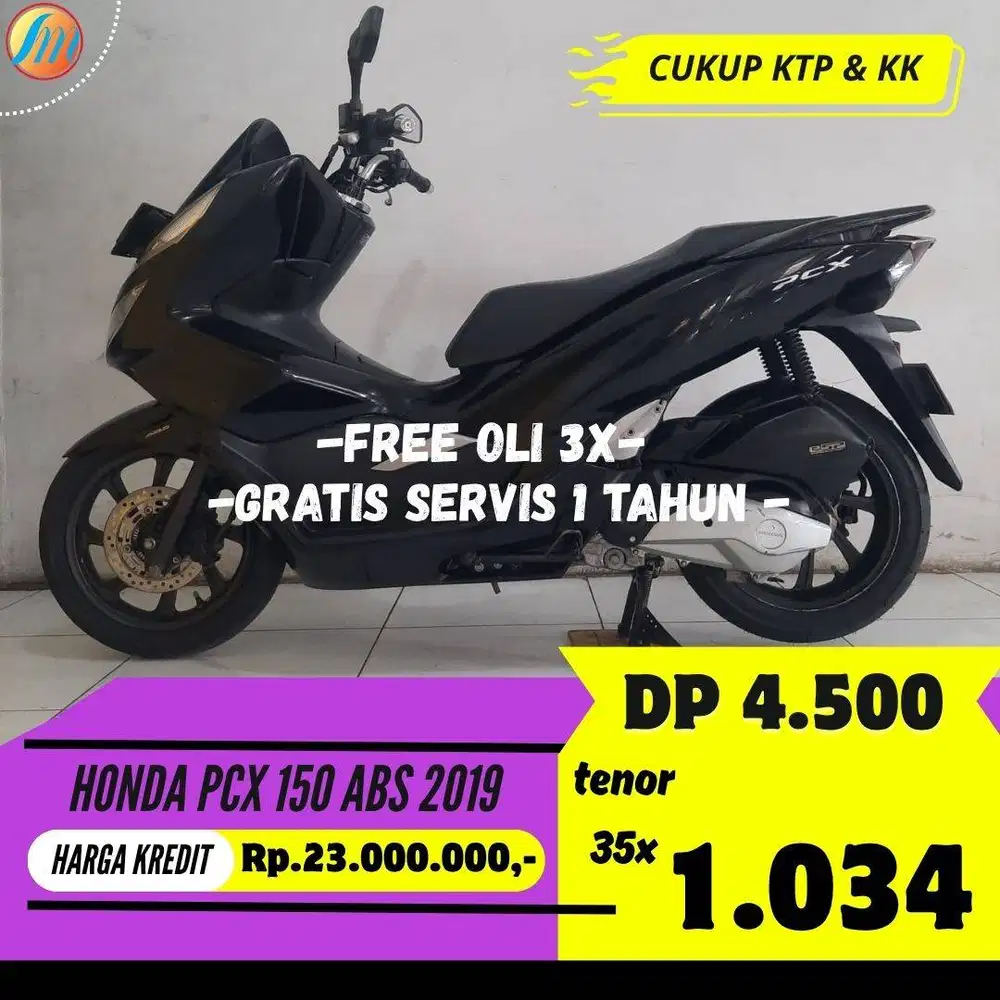 KREDIT MURAH HONDA PCX 150 ABS 2019 ANGSURAN SANGAT RINGAN BERGARANSI