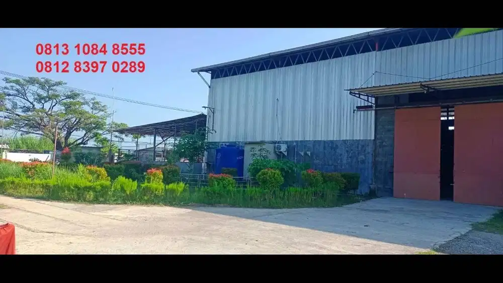 Dijual Tanah, Gudang Workshop Beserta Klinik Pratama Aktif -Sudah BPJS