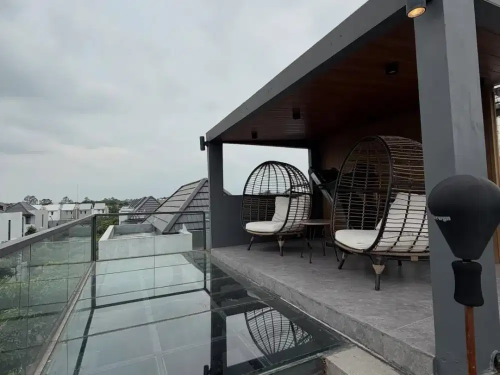 Rumah Full Furnish Mewah Dengan Kolam Renang Pribadi di Cluster Aether Greenwich BSD City