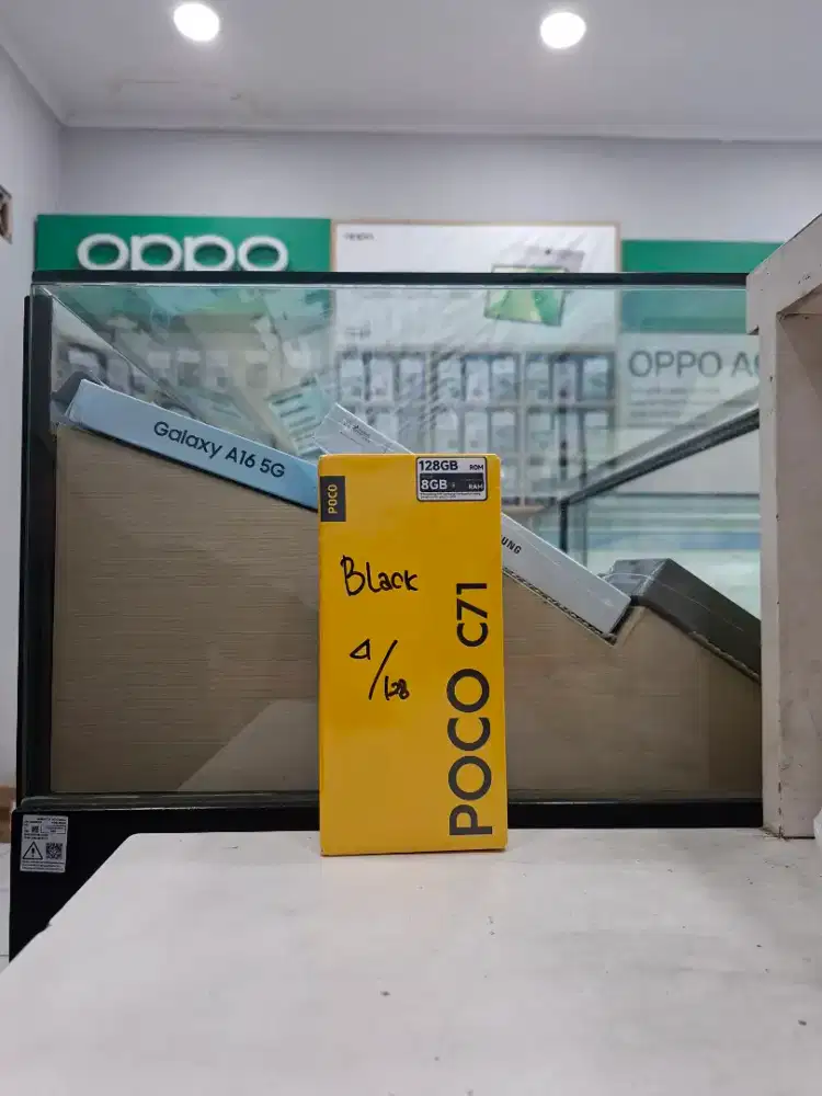 POCO C71 4/128 NEW MURAH GARANSI RESMI