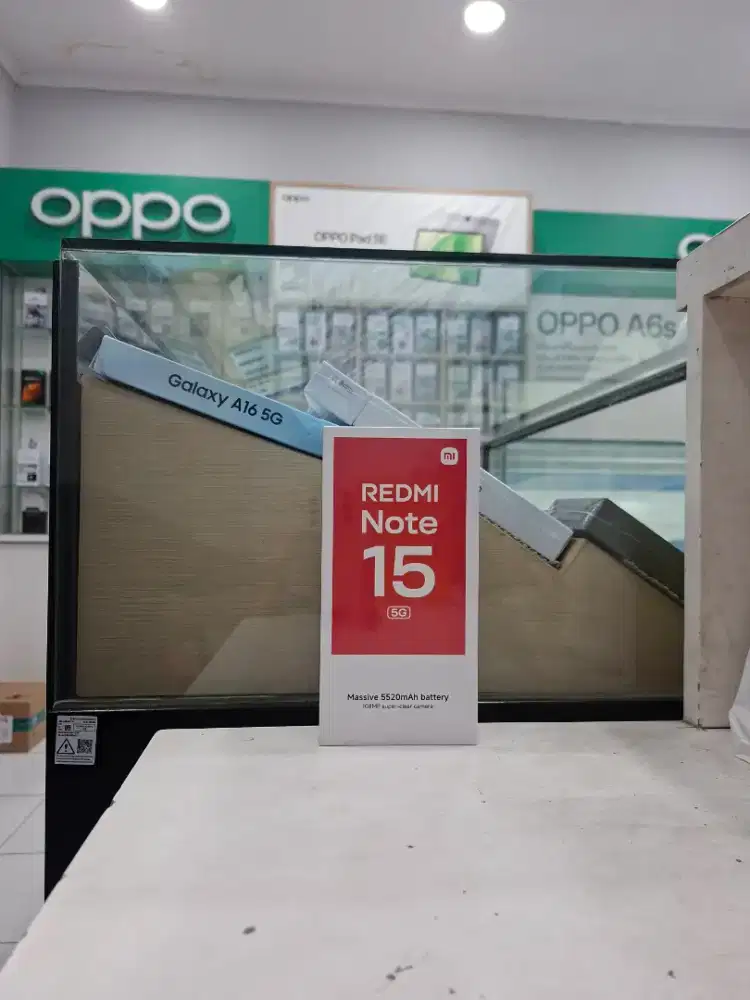 REDMI NOTE 15 5G 8/256 NEW MURAH GARANSI RESMI