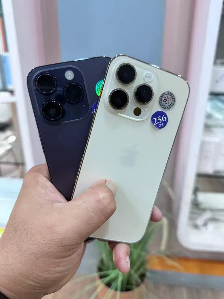 Iphone 14 pro 256gb resmi beacukai terdaftar imei permanen