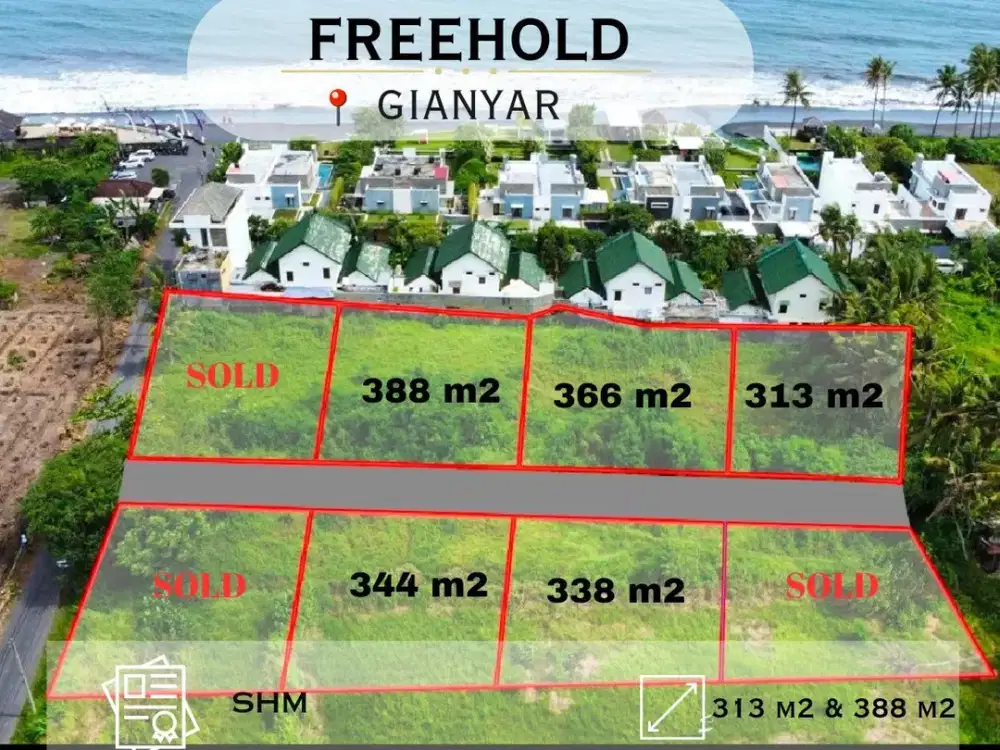 Prime Land Keramas Bali – 100m to Beach, Investment Gem