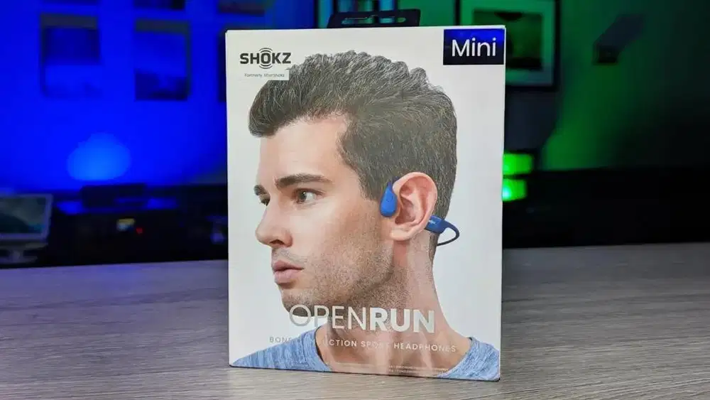 Shokz run mini 2 kali pakai