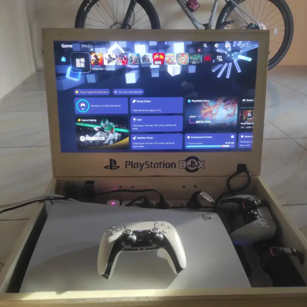 PlayStation 5 fat disc + Playbox Lengkap