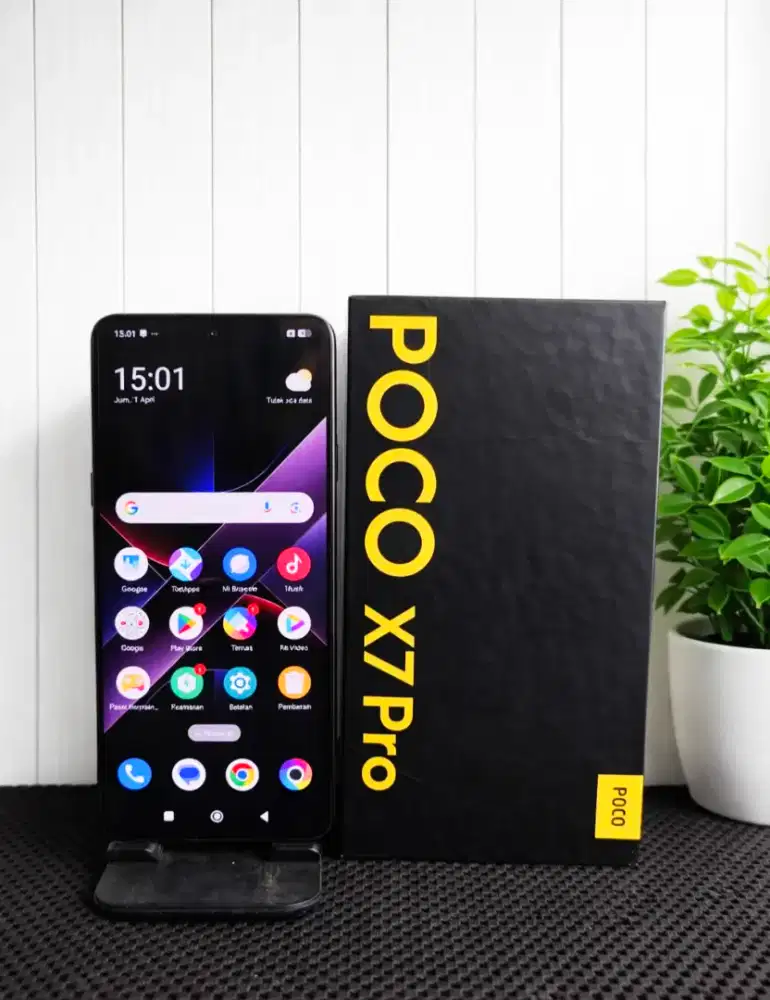 Poco X7 Pro 12/512 Garansi Fullset Mulus