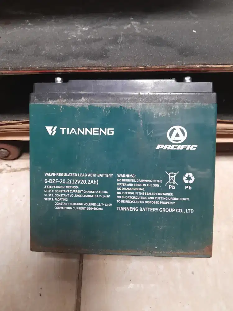 Aki Speda Listrik type roda 3