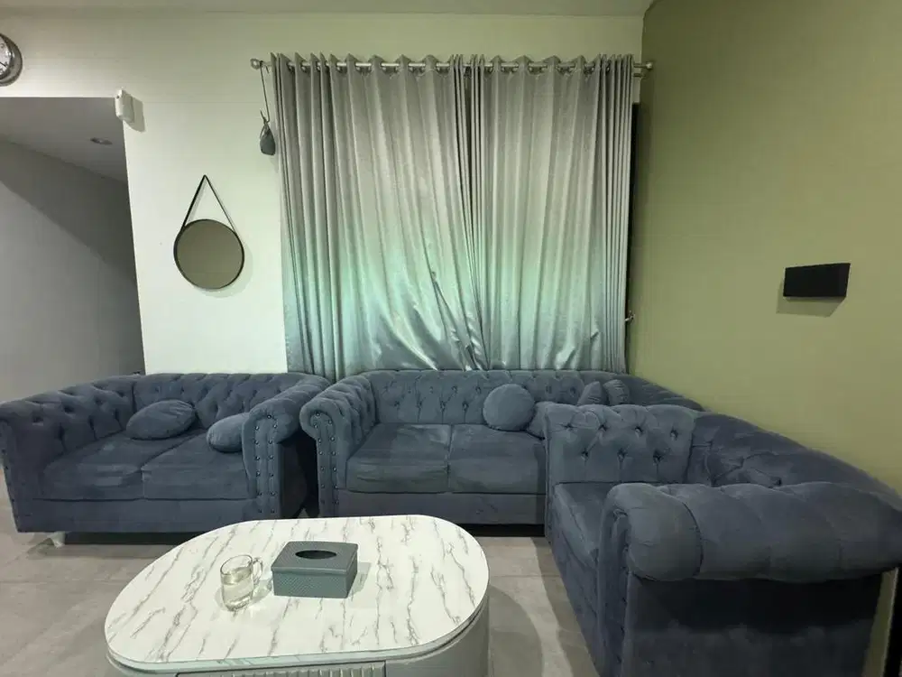 Jual sofa + meja