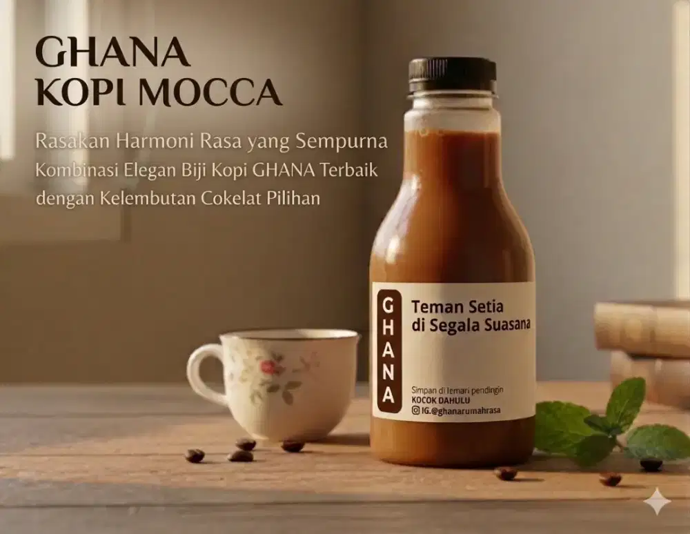 Minuman KOPI MOCCACINO GHANA 250ml