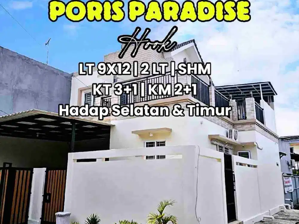 Wilson Rumah hook uk 9x12 di poris paradise