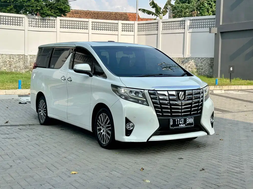 TDP 5 JUTA Alphard 2.5 G ATPM AT Automatic 2016 ISTIMEWA