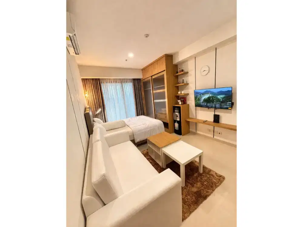 DISEWA APT HARIAN FURNISH SIAP HUNI DI SAFFRON SENTUL CITY SSR1033