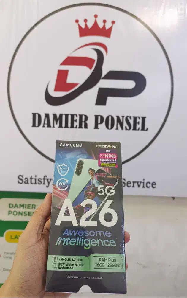 SAMSUNG A26 5G (8/256) NEW GARANSI RESMI NASIONAL