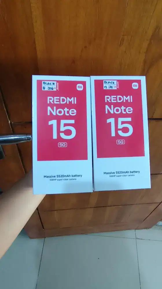 PROMO REDMI NOTE 15 5G 8/256 NEW SEGEL GARANSI