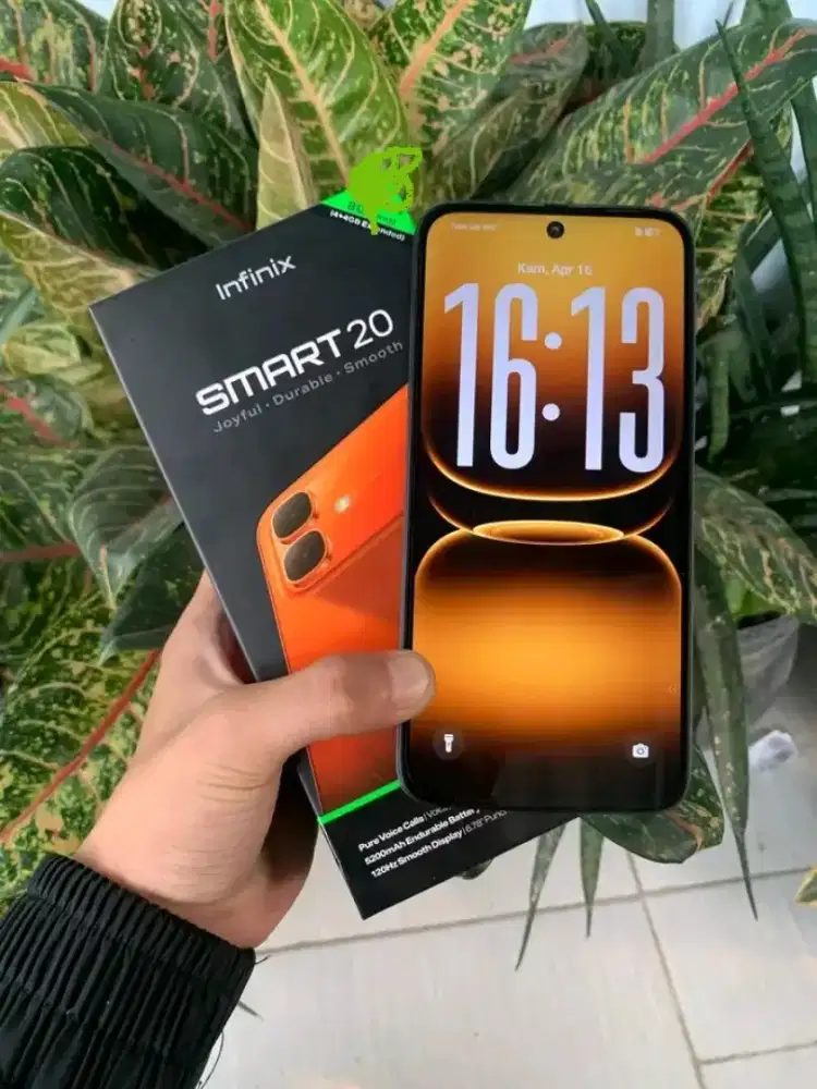 infinix smart 20 ram 4+4/64 pulset