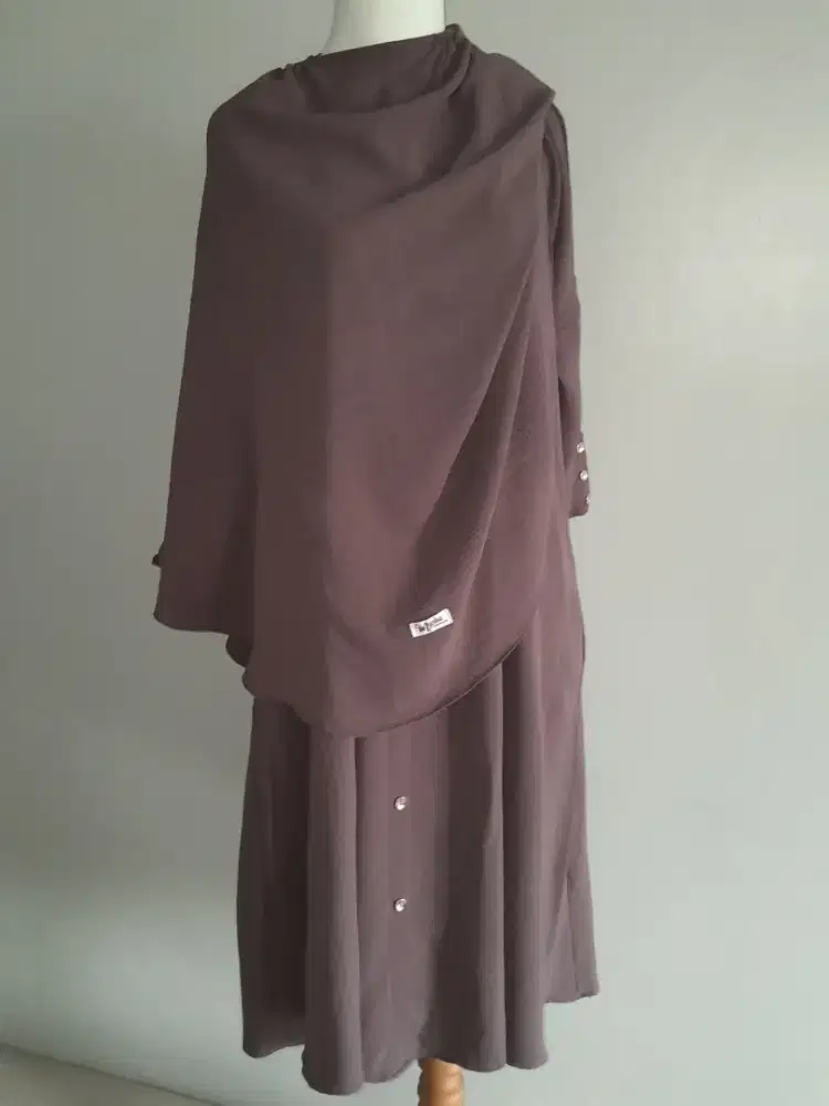 Dijual Gamis Plus french Khimar