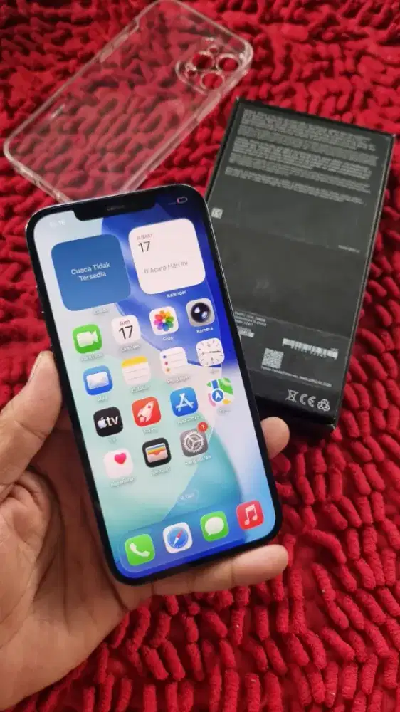 I-Phone 12 pr0 max 256gb mulus fulset minus wifi off