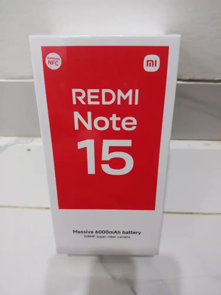 Jual cepat Redmi note 15 8/128