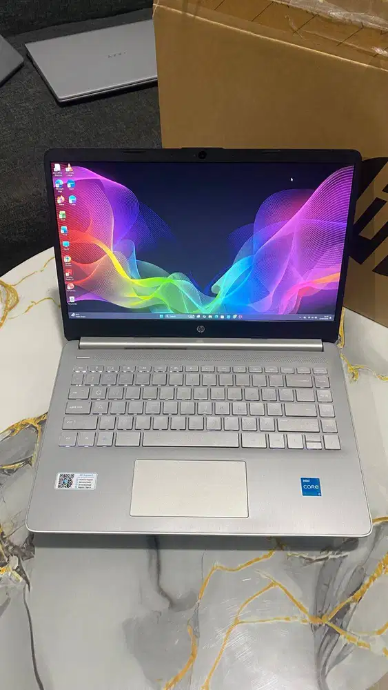 Laptop Core i3 Gen 12 HP 14S RAM 8GB Multitasking SSD 512GB NVMe