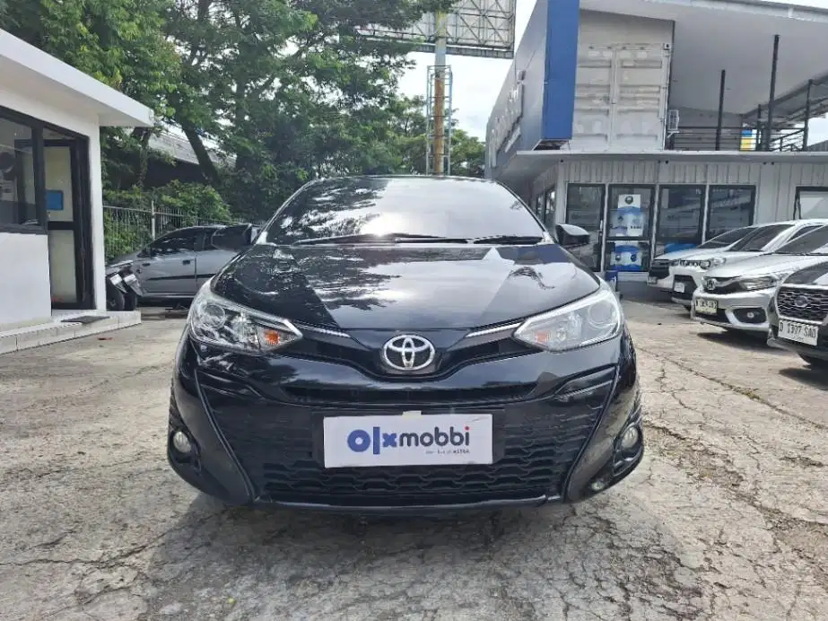 DP MURAH Toyota Yaris 1.5 G Bensin-AT 2018 Hitam CSYMB