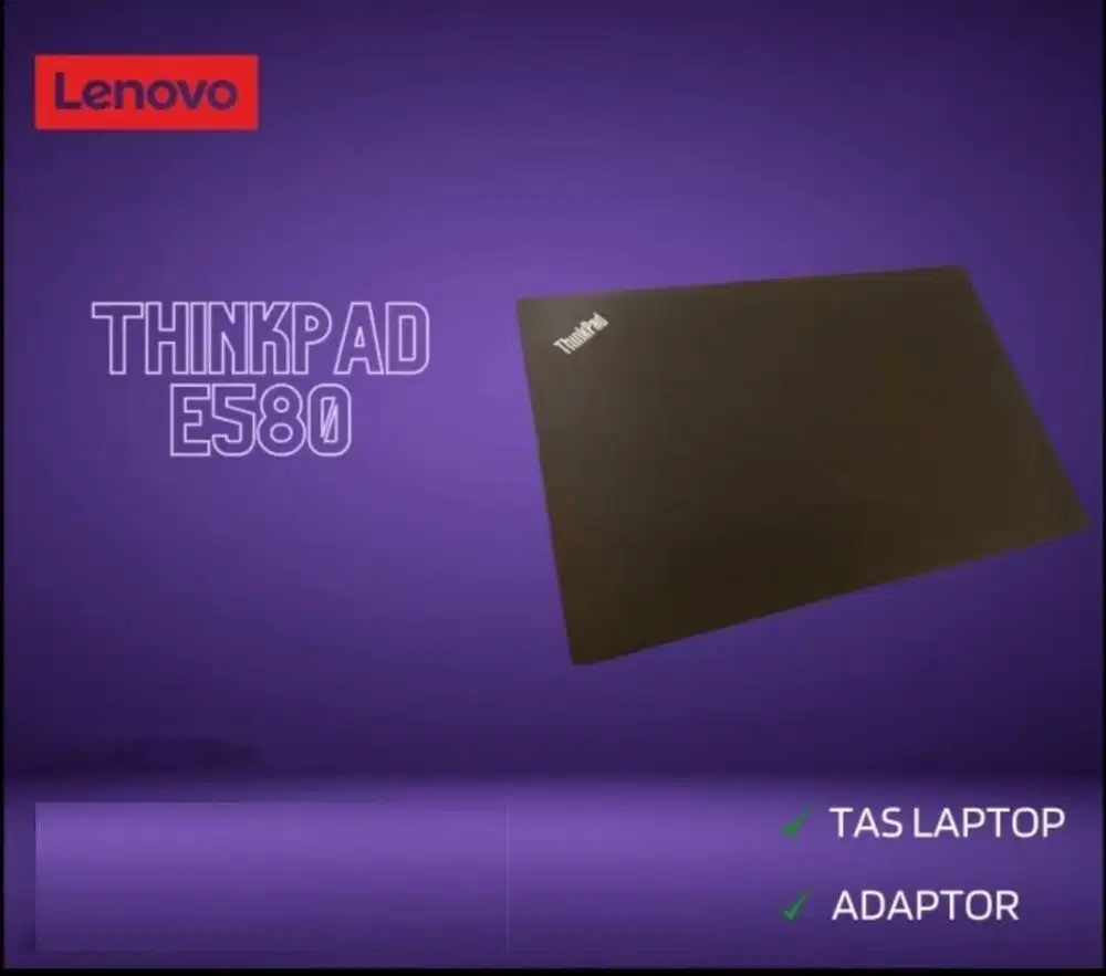 Laptop Lenovo Thinkpad E580 Core i7 8550u Ram SSD 256GB Win *RRC