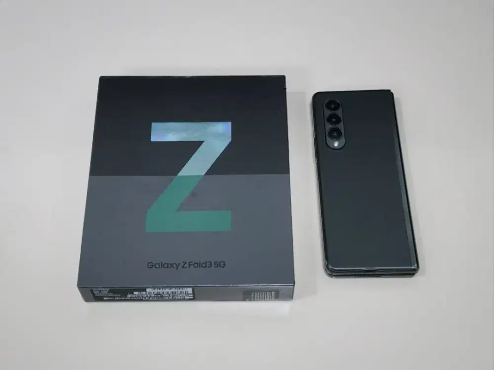 Samsung Z Fold3 5G 12/256GB, Resmi Sein, Fungsi Normal, Fullset Ori