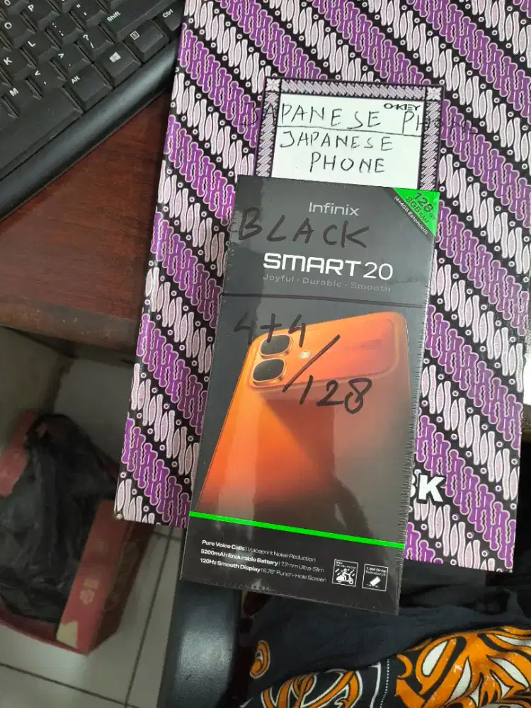 Infinix smart 20 4/128 new