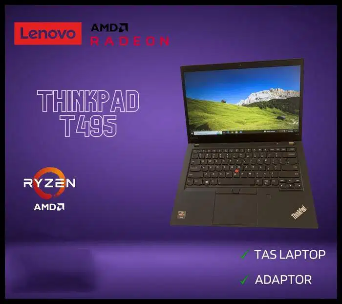 Laptop Lenovo Thinkpad T495 AMD Ryzen 7 Pro 3700u RAM SSD *RRC