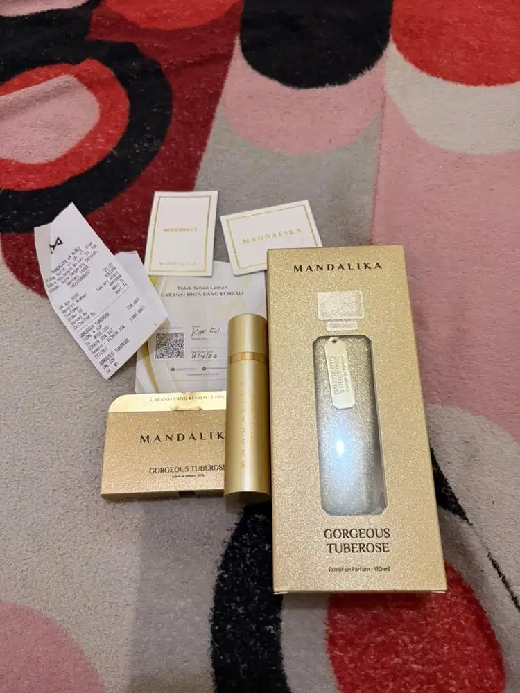 PARFUM MANDALIKA GORGEOUS TUBEROSE ORIGINAL