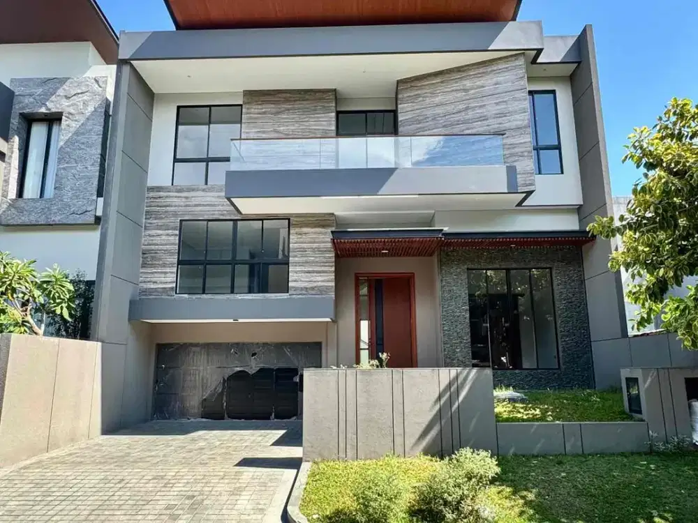 rumah baru minimalis modern lisbon pakuwon indah selangkah menuju pakuwon mall