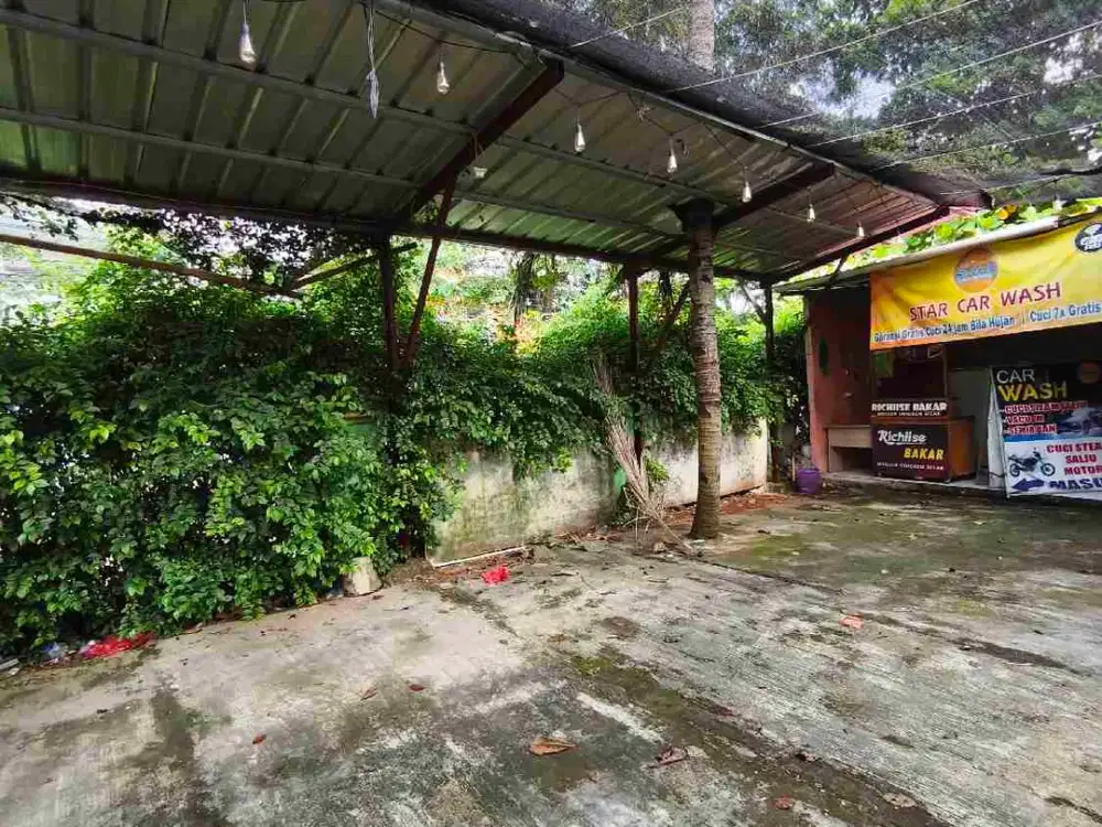 DiSewakan Lahan Ex Cucian mobil di Margahayu Bekasi Timur Lokasi strategis
