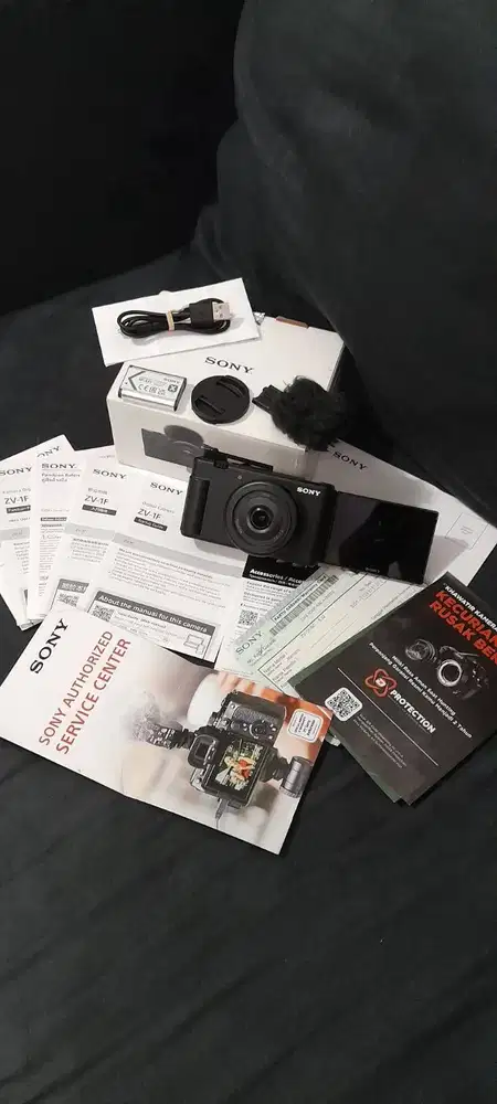 Sony ZV1F ZV-1F Vlogging Camera Kamera Resmi PT. SONY/DOSS Like New