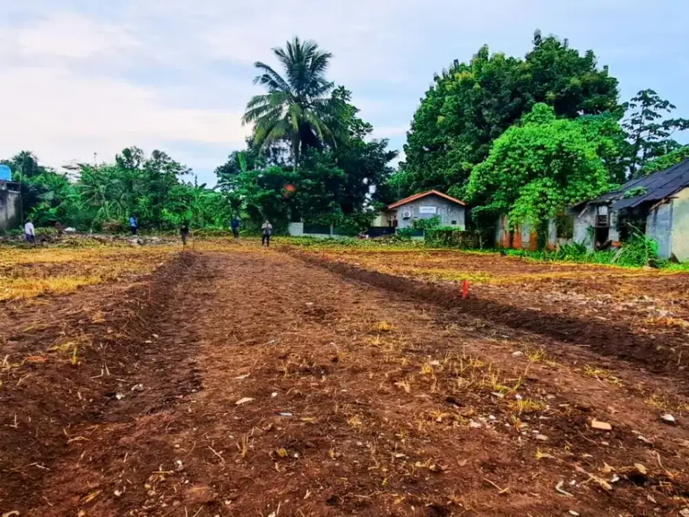 Tanah Kavling Dekat Terminal Laladon Siap Bangun, SHM Pecah