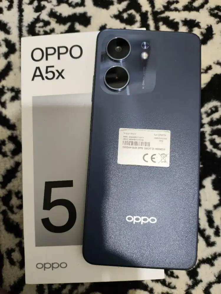 OPPO A5X RAM 4/128GB FULSET ORI