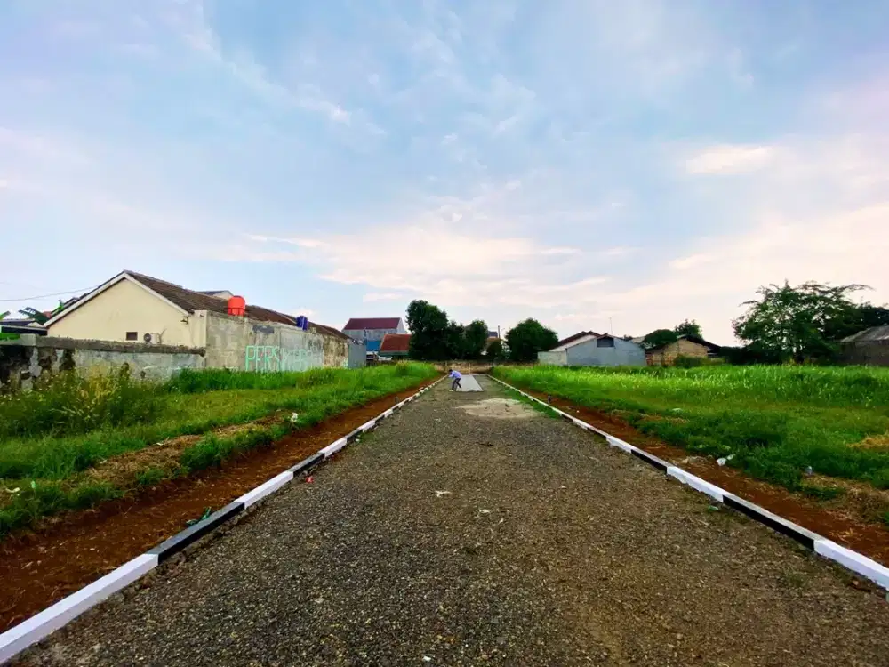 Kavling Siap Bangun Dekat Stasiun Cilebut, SHM Sudah Pecah