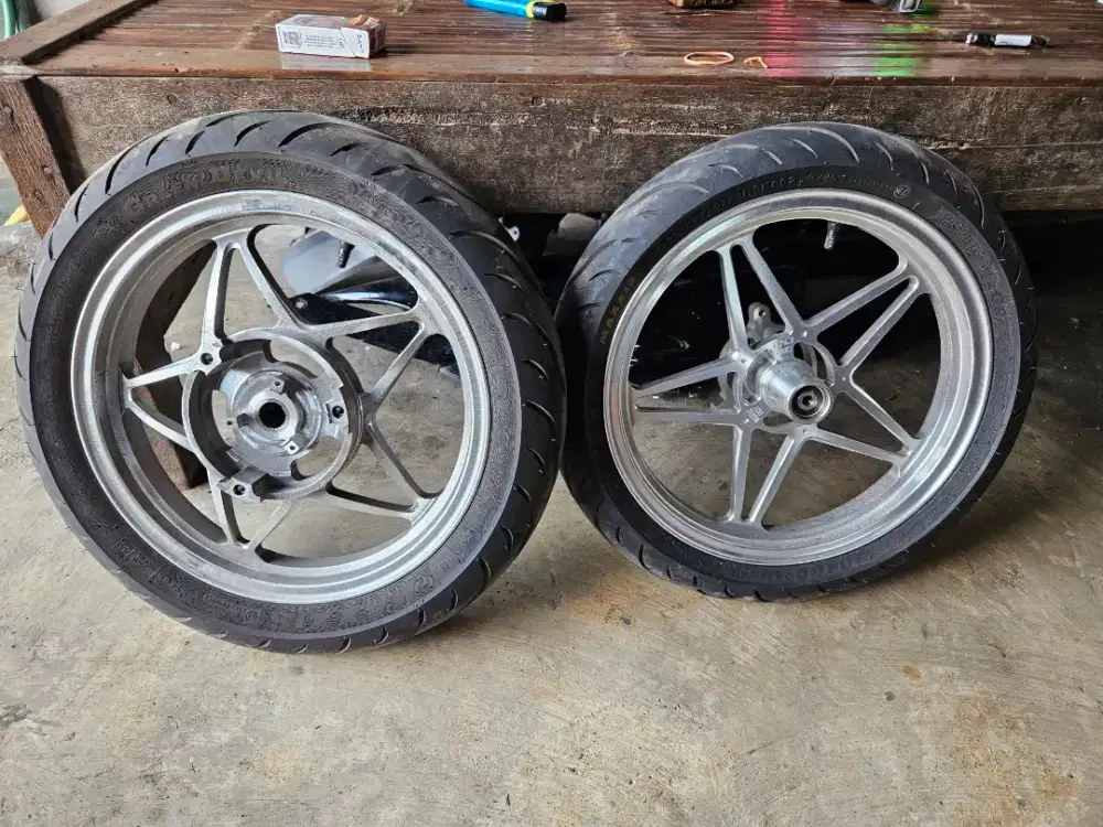 Velg delcevic ring 14 set ban baru semua