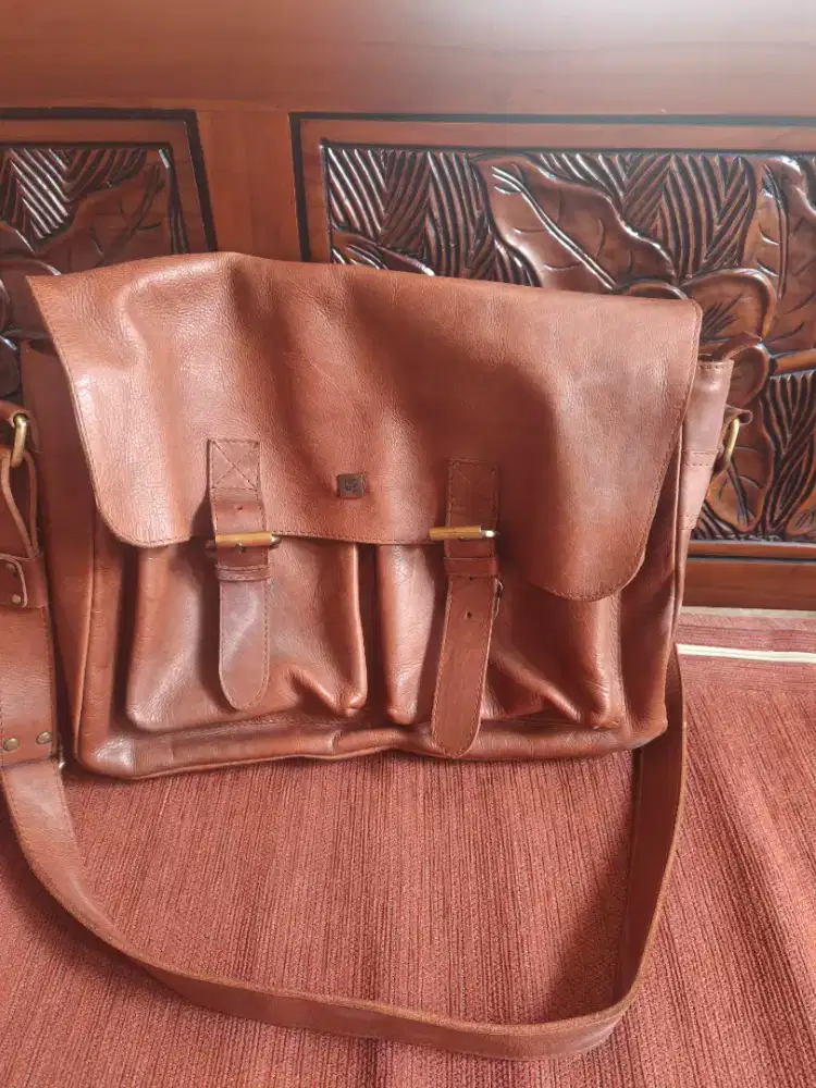 Tas Besar Vintage  Kulit brand Elefante