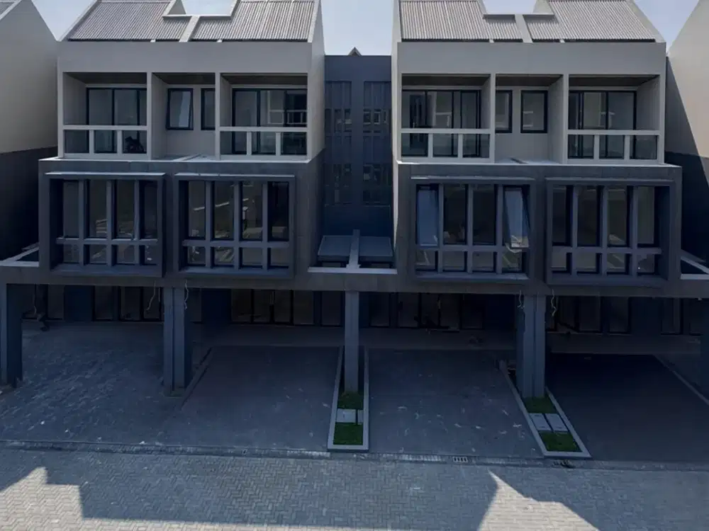 DIJUAL RUKO BSD CITY DELREY BUSINESS TOWN 3 LANTAI ALFRESCO