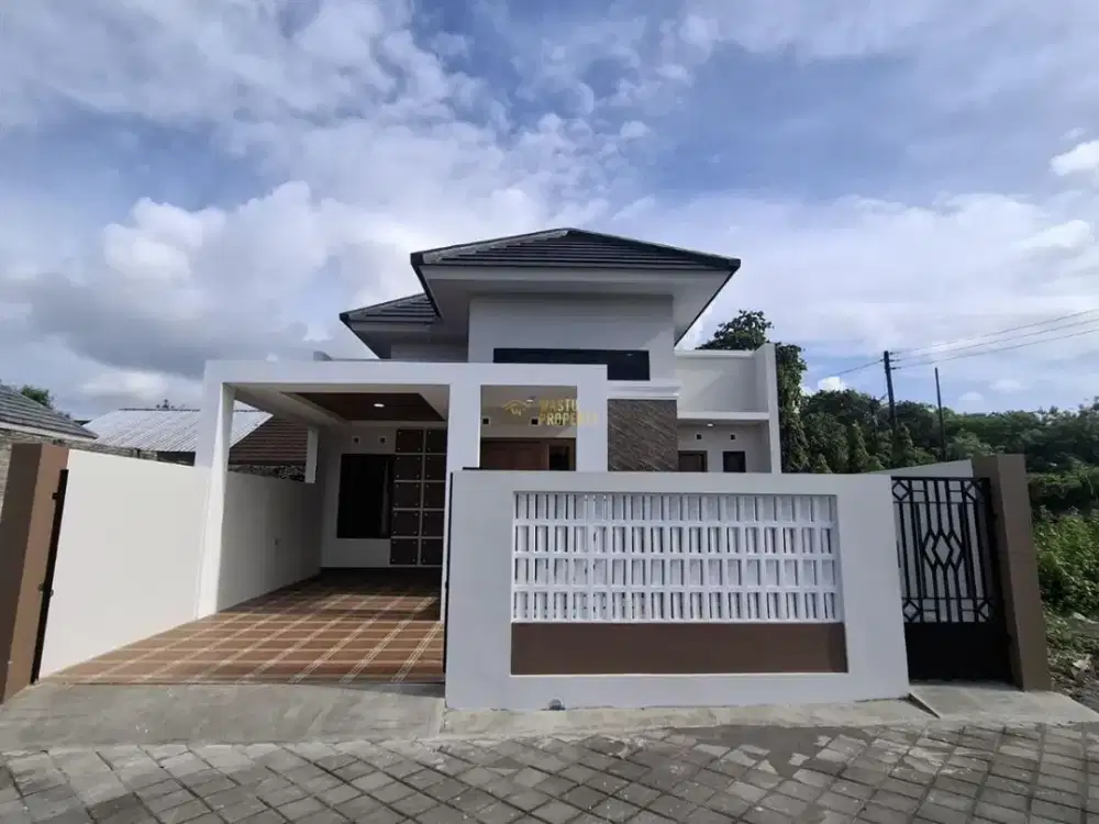 RUMAH MODERN SIAP HUNI DEKAT MAAGUWOHARJO, SLEMAN