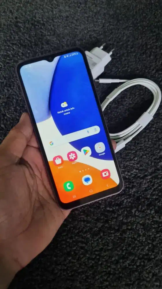 Samsung A14 5g rma 6+6/128 mulus no minus HP charger