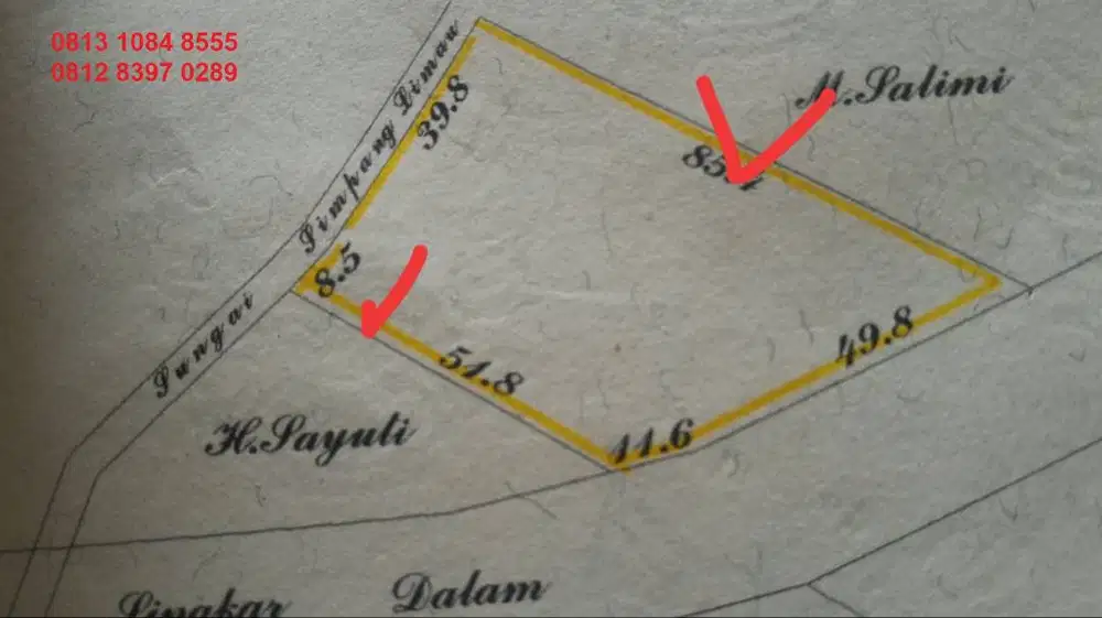 Tanah  Kosong  Di Lingkar Dalam Selatan, Tanjung Pagar, Banjarmasin