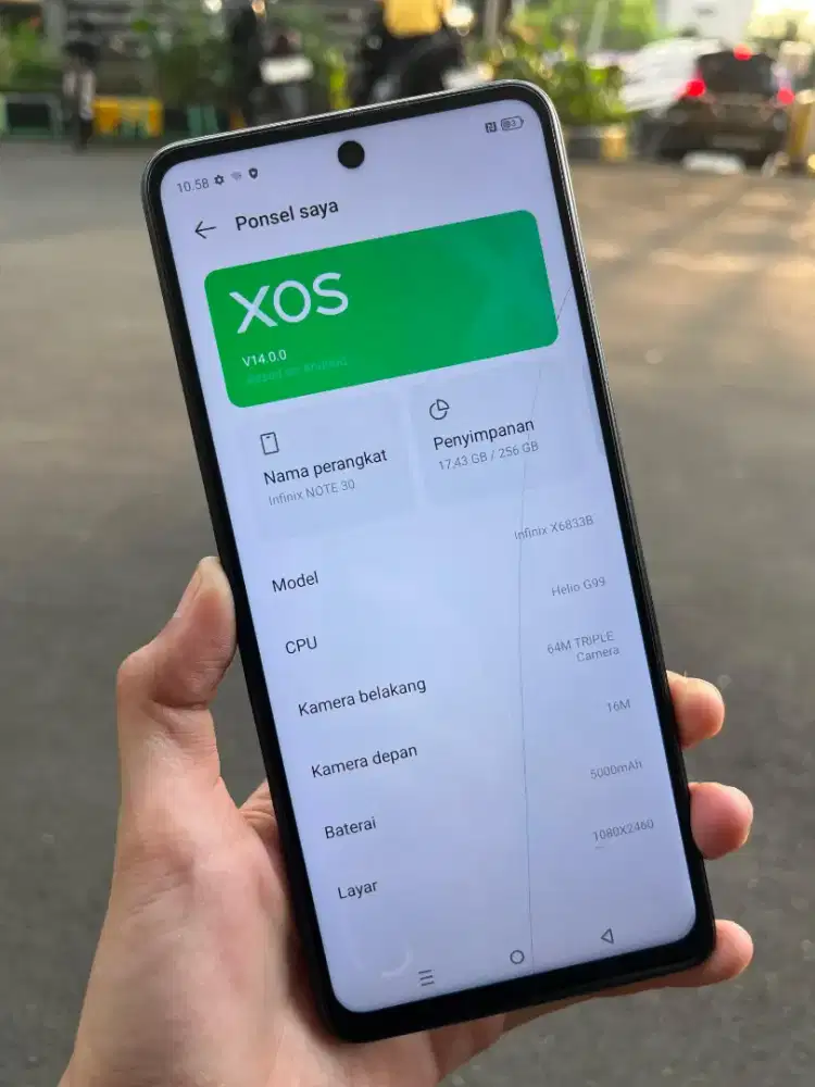 INFINIX NOTE 30 RAM 8/256GB SEGEL NORMAL ORIGINAL