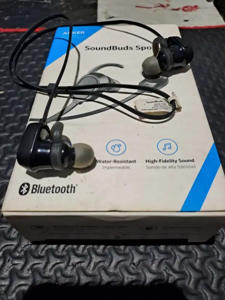 Headset Bluetooth Running Anker Sound Buds